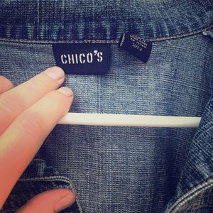 Chico's Blue Jean Jacket